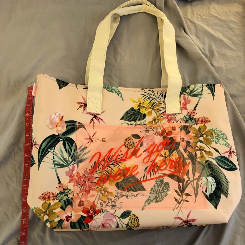 Bando Cooler Tote Bag "WISH YOU WERE HERE"